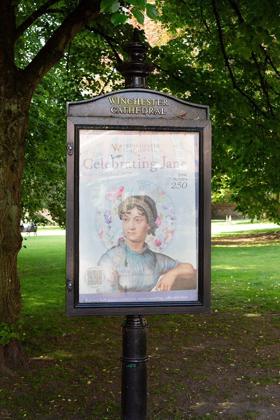 Quorn Stone Winchester Showroom Jane Austen