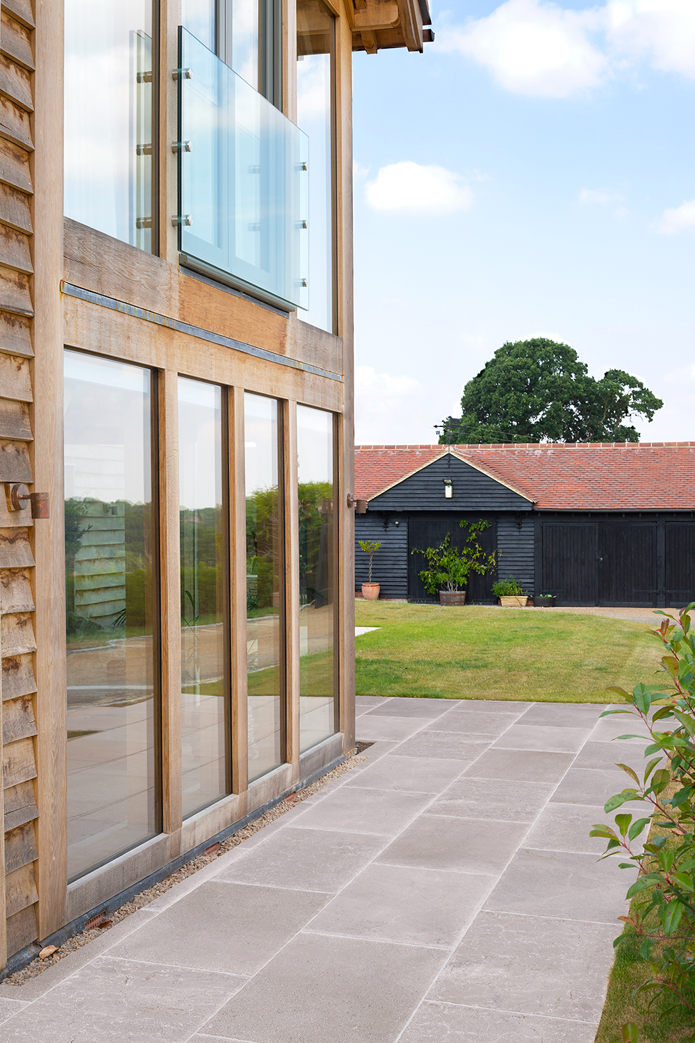 Garden Tile Ideas Dorchester Aged Grey Tumbled Porcelain Paving