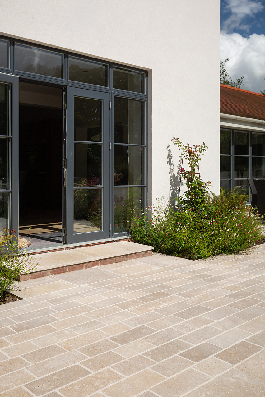 Cobblestone Patio Ideas Dijon Limestone Paving Cobbles