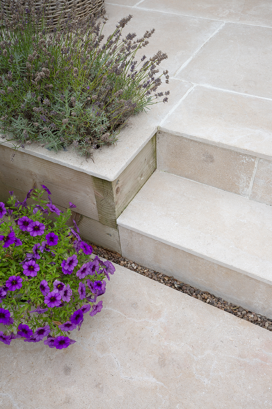 Tuscany Seasoned  Limestone Paving and Steps