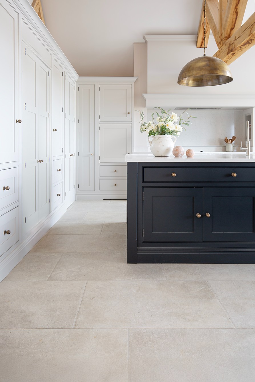 Hambleton Ivory Textured Stone Effect Porcelain