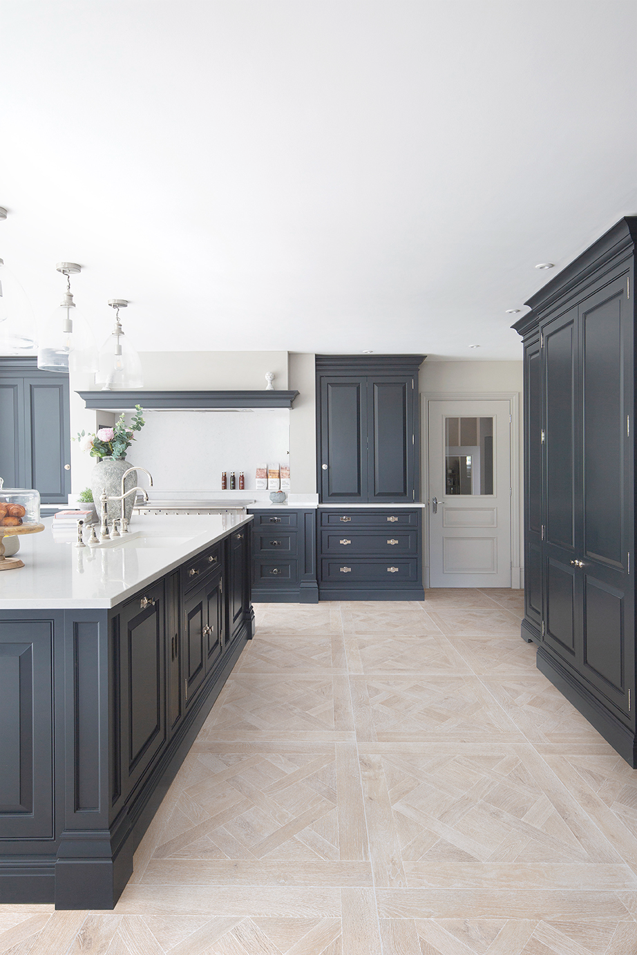 Alderton Walnut Parquet Kitchen Flooring Trends