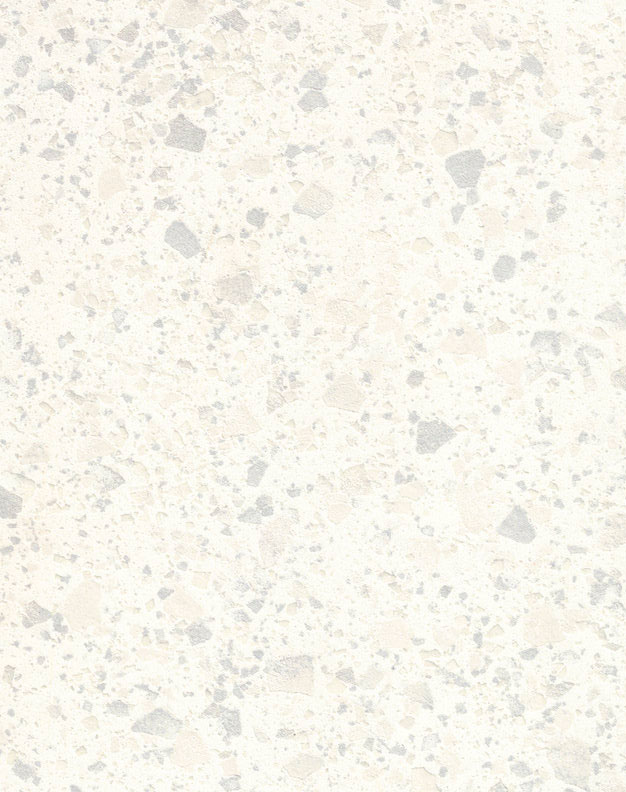 neutral white terrazzo tile