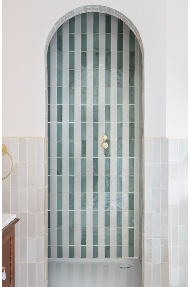 Pastello Pistachio Metro Tiles