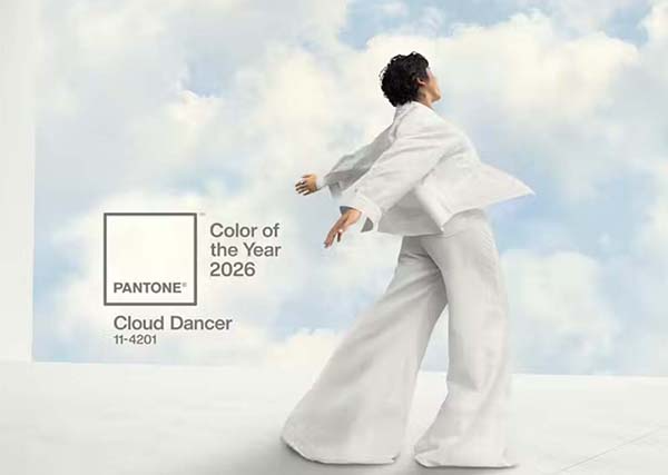 Pantone 2026 Color of the Year Cloud Dancer
