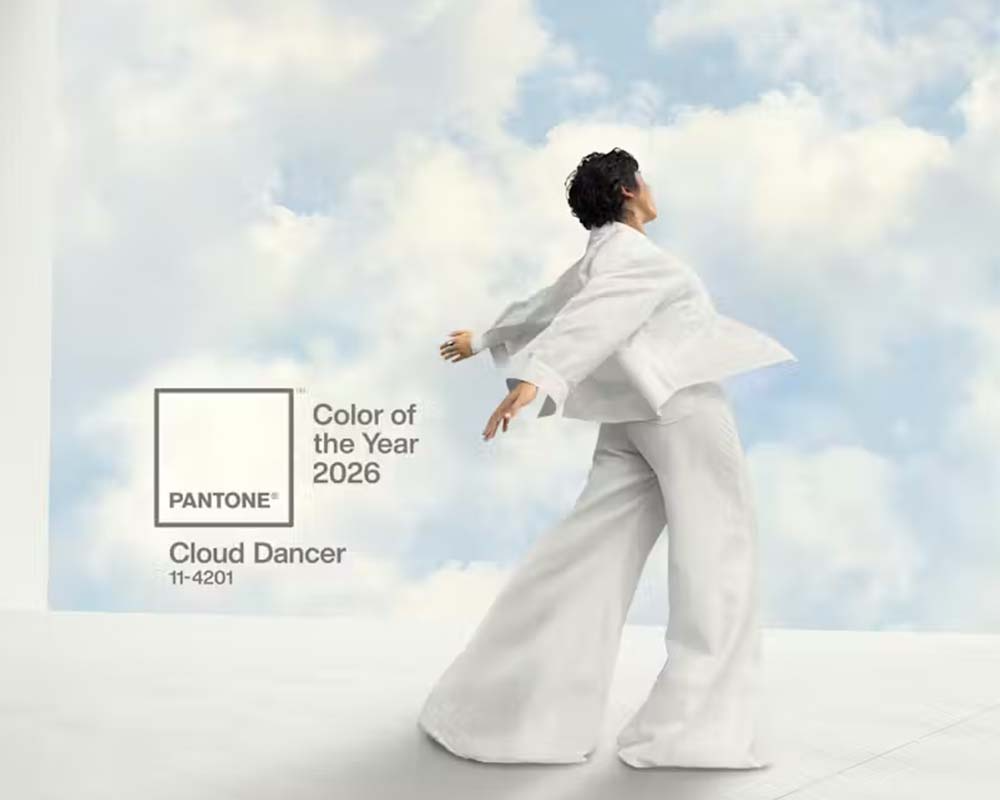 Pantone Cloud Dancer Color of the Year