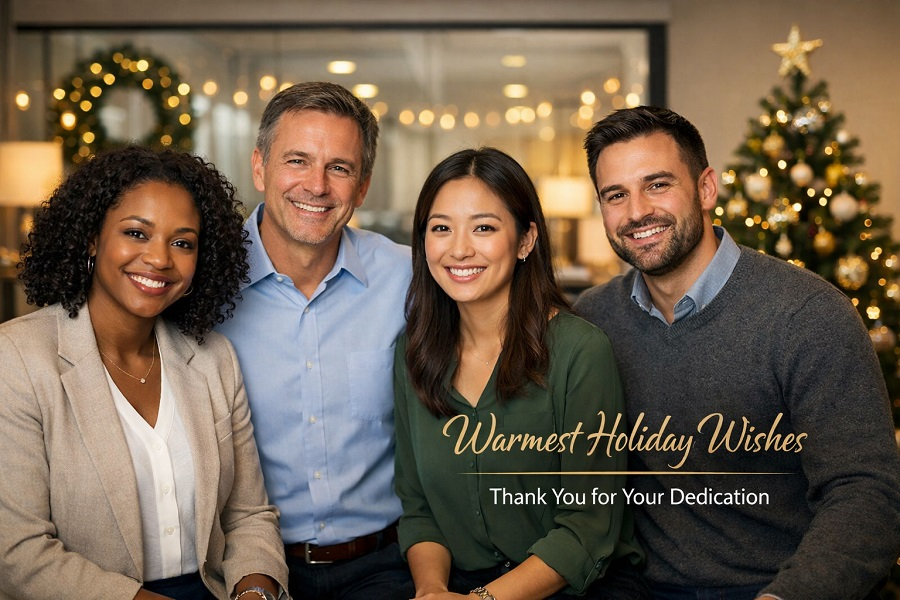 SHORT HOLIDAY WISHES FOR EMPLOYEES