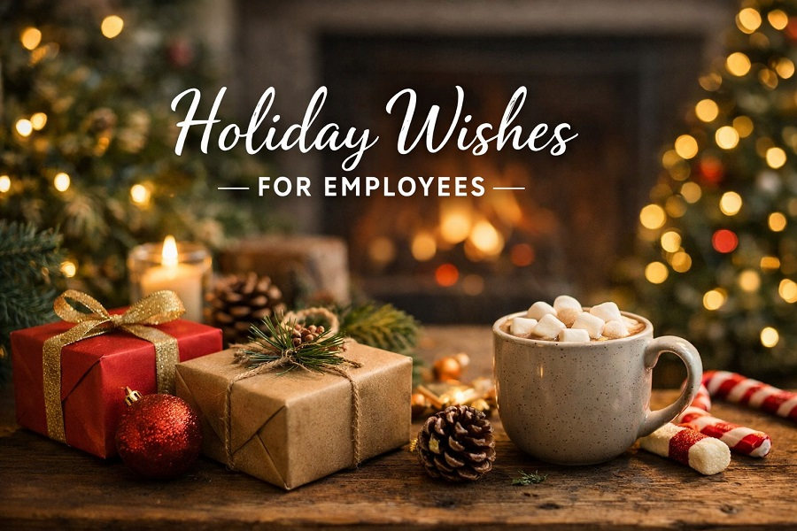 Holiday Wishes for Employees