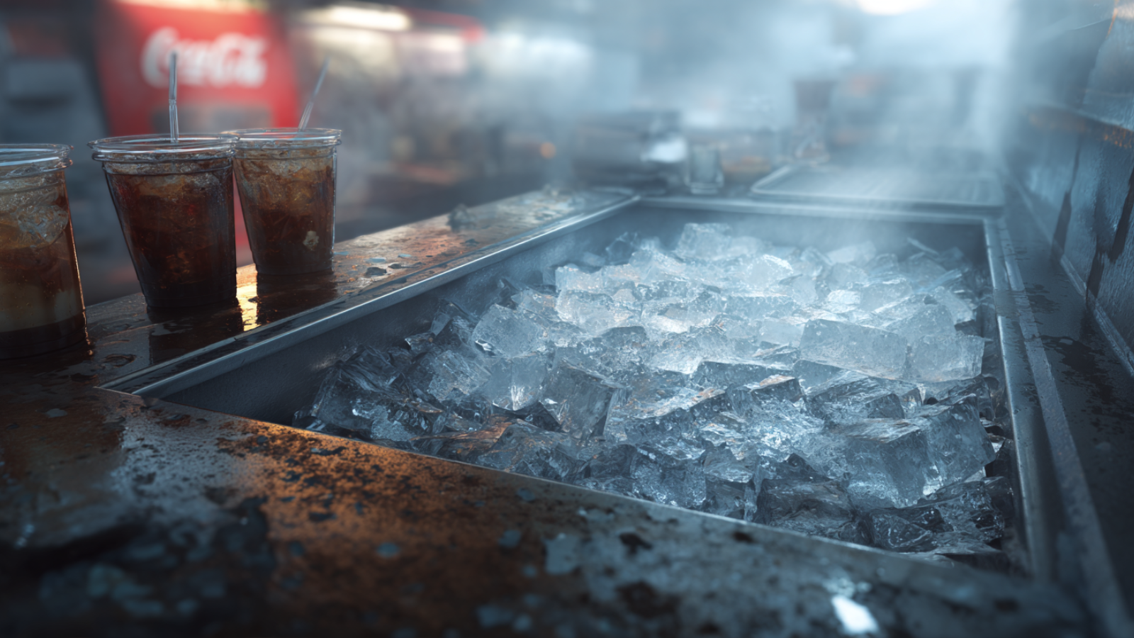 dirty ice machine
