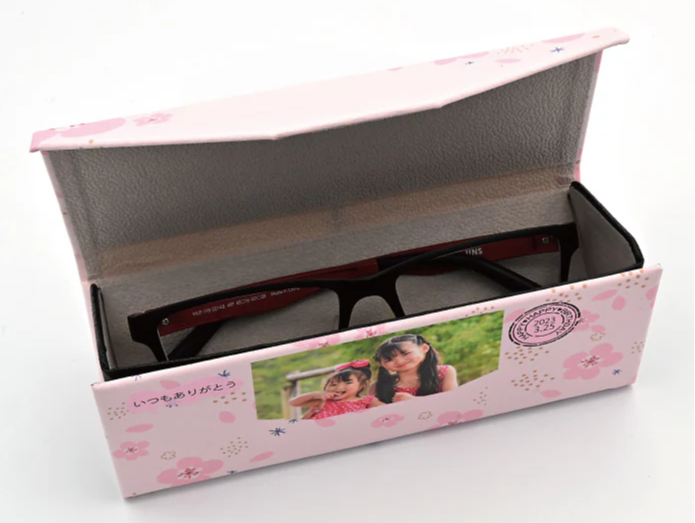 メガネケース　桜柄