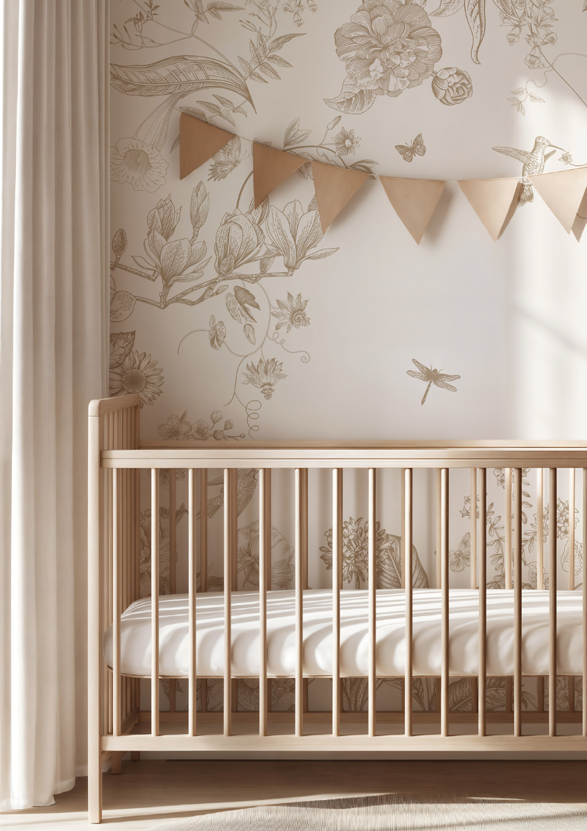 Collagebehang botanical garden