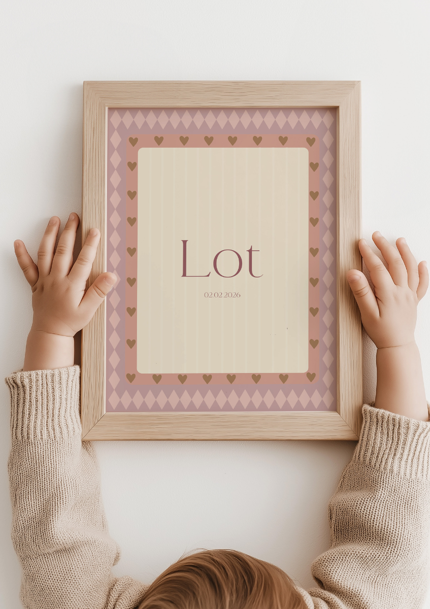 Poster Once upon a time | heart